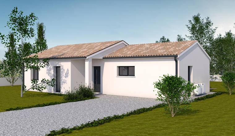 Projet de construction RE 2020 Saint Clar - constructeur de maisons Agen