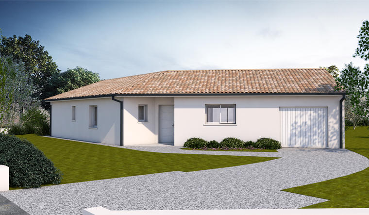 Maison RE 2020 Sainte Colombe - constructeur de maisons Agen